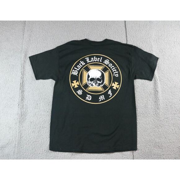 New BLACK LABEL SOCIETY 2007 Large T SHIRT SDMF TOUR CONCERT METAL Double Sided - Picture 2 of 6